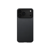 iPhone 17 Series Ultra Slim Case 600D Black/Grey (Twill) (PitaTap™)